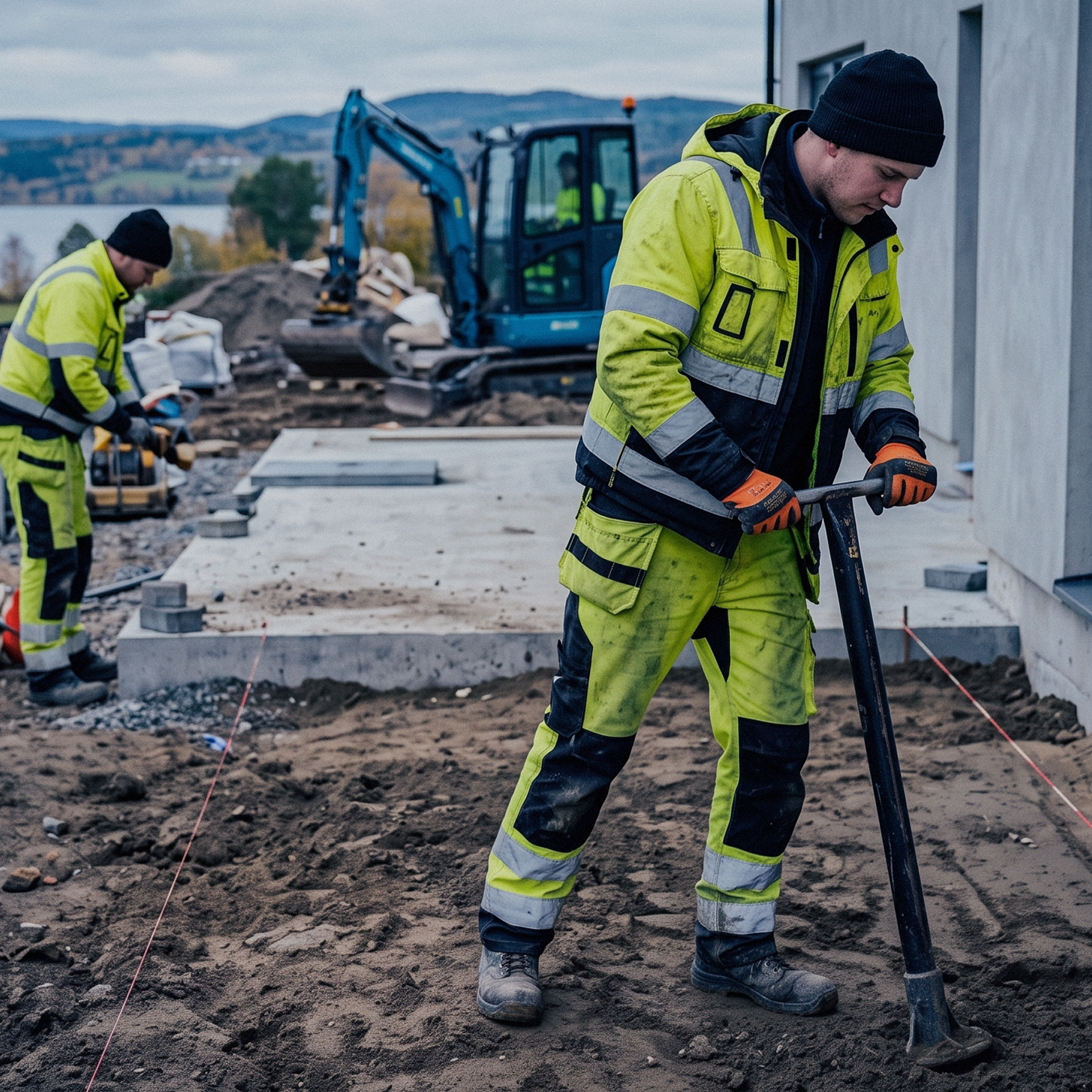JRCC Nyanlæg - stamper Nyanlæg af JR Consult & Construction.